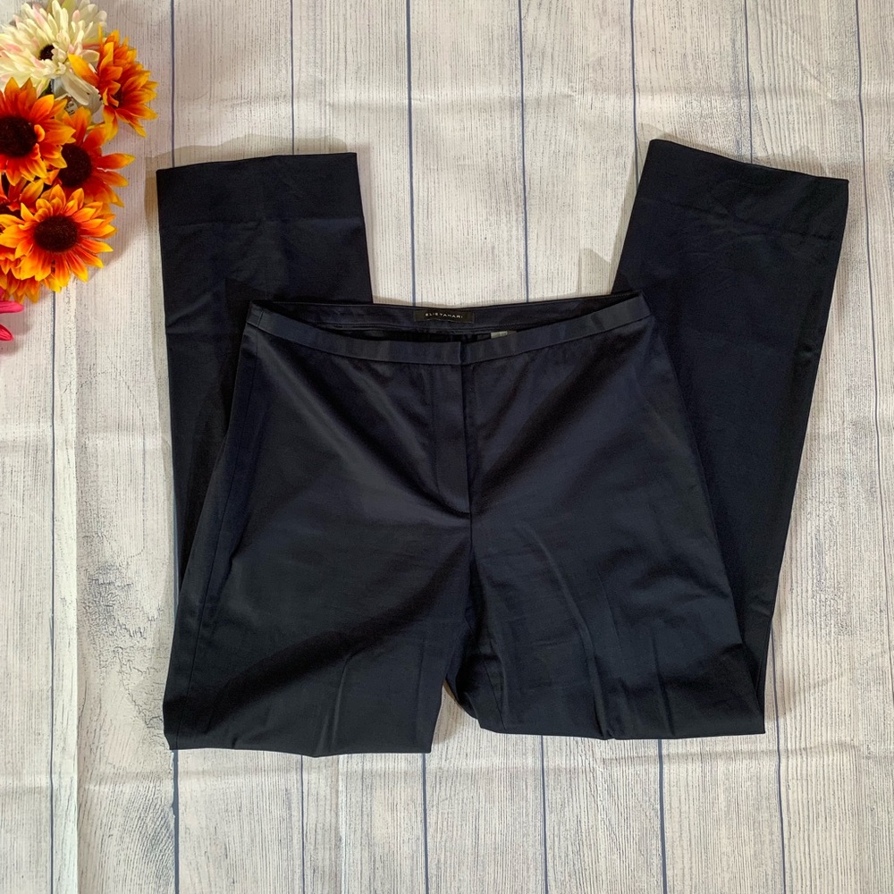Ellie Tahari Navy Trousers